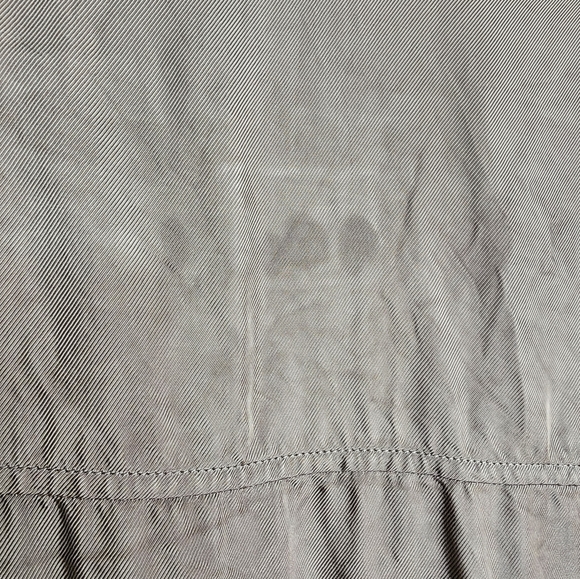 Cinq a Sept Mathieu Twill Jacket Women's S Olive Green Drawstring Waist … - Picture 7 of 11